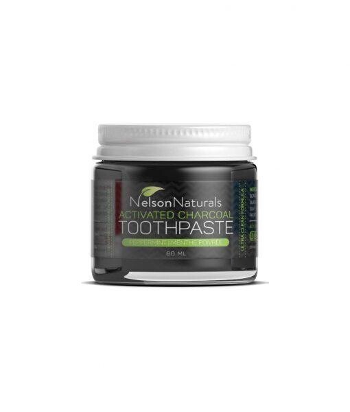Nelson Naturals Activated Charcoal Toothpaste, Size: 60ml
