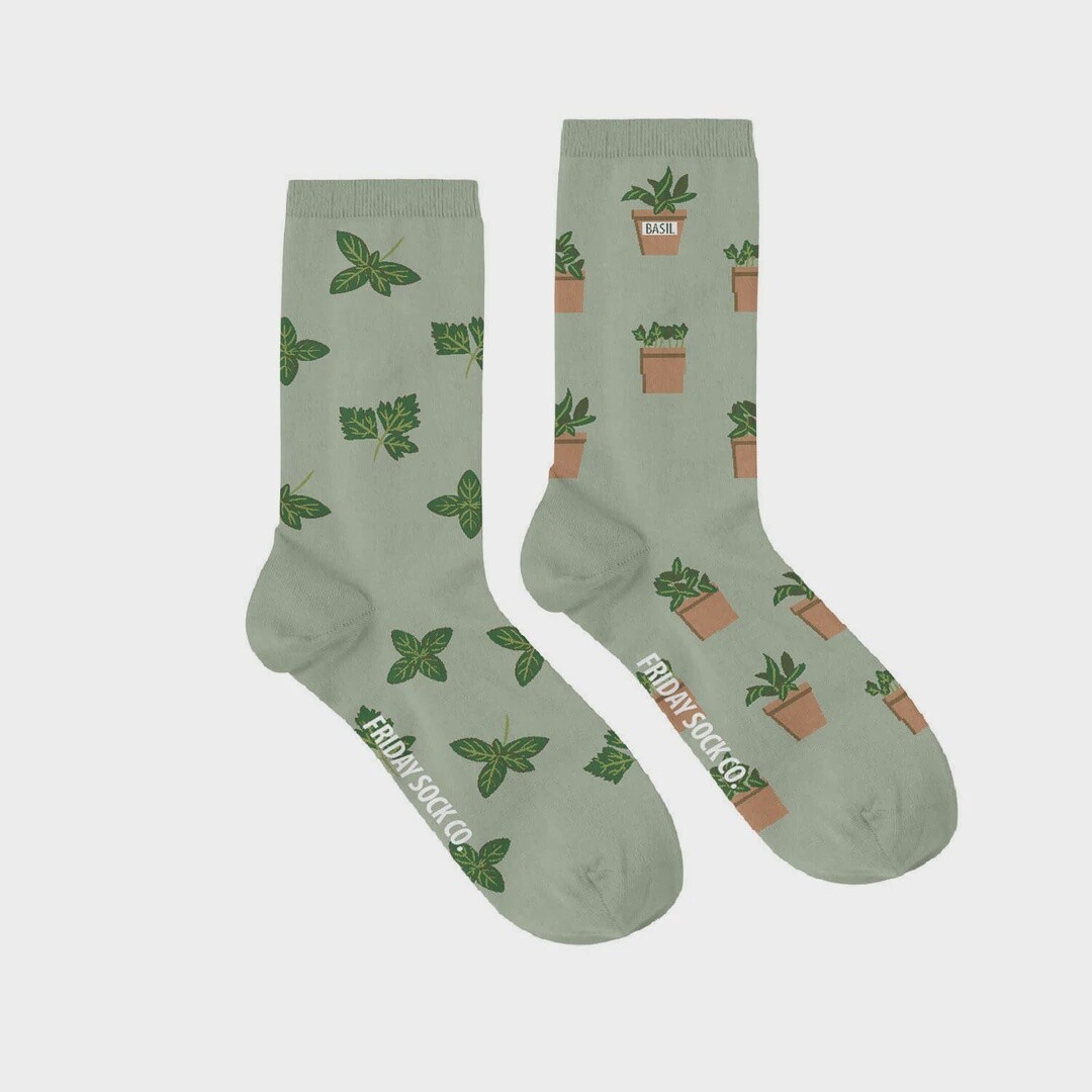 Womens Garden Herb Socks
