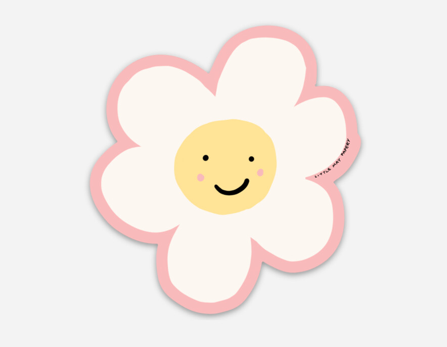 Daisy Vinyl Sticker