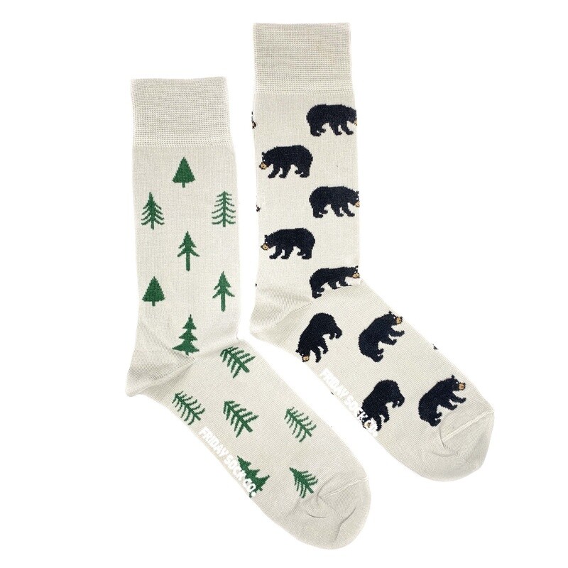 Men&#39;s Bear &amp; Tree Socks