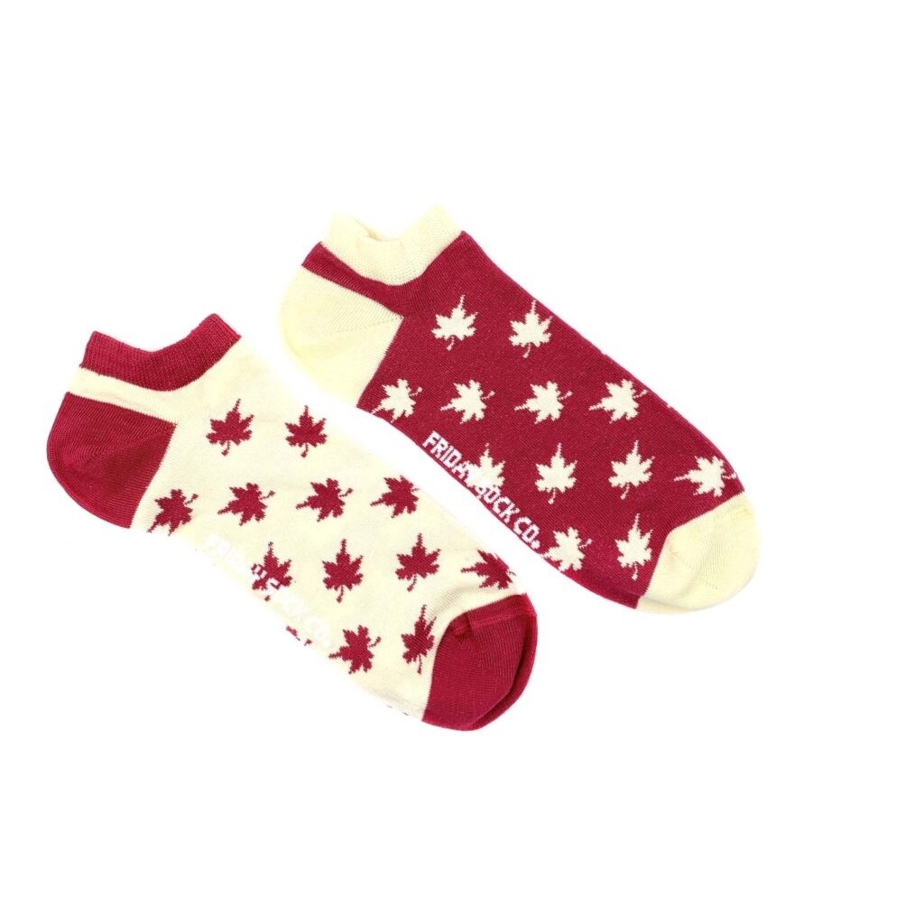 Men&#39;s Canadian Maple Leaf Ankle Socks