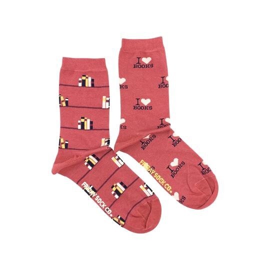 Women&#39;s I Love Books Socks