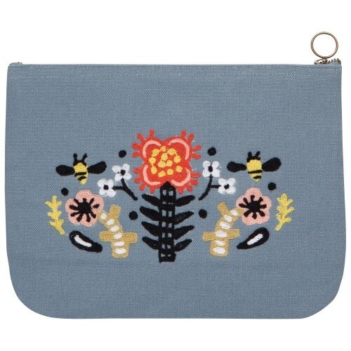 Large Zipper Pouch, Design: Frida