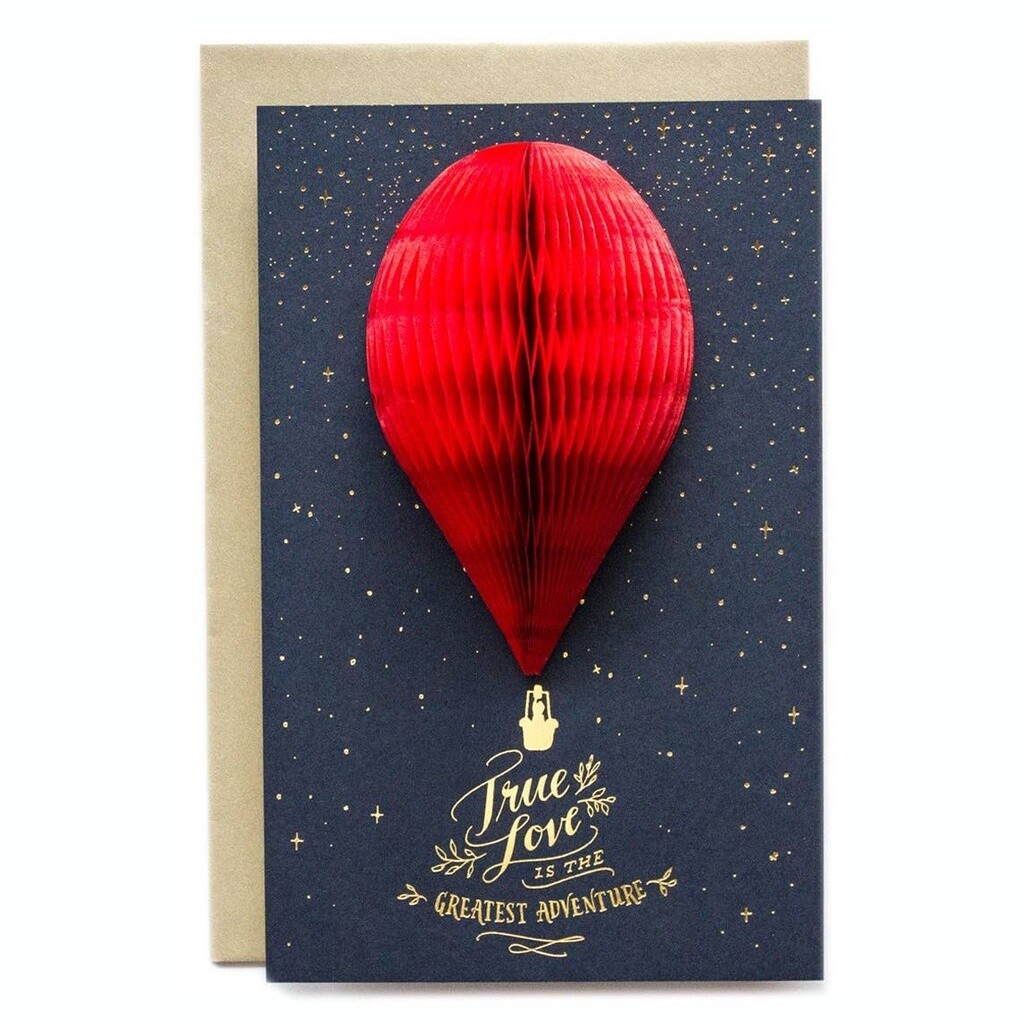Deluxe True Love Balloon Card