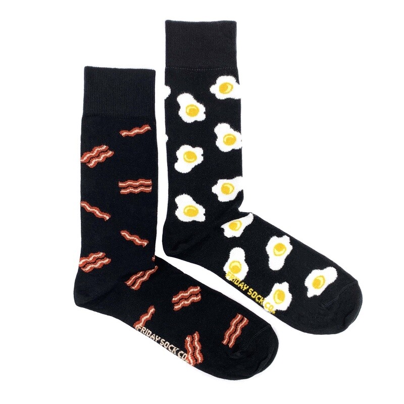Men's Bacon &amp; Egg Socks