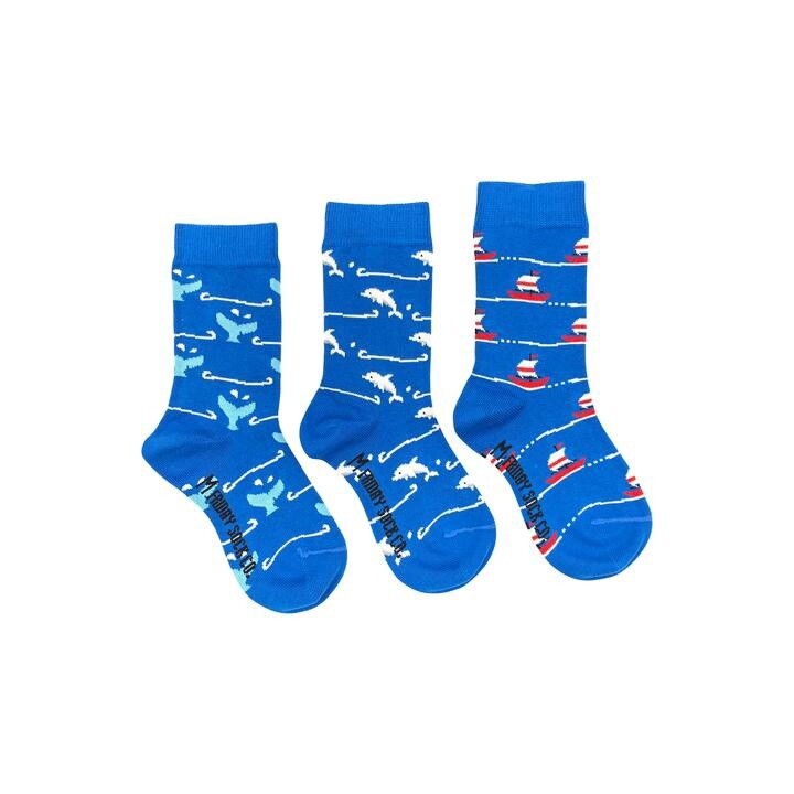 Kid's Ship, Dolphin &amp; Whale Socks