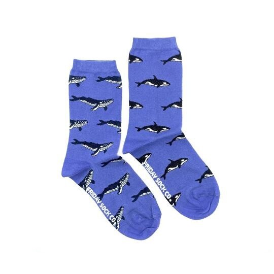 Women&#39;s Humpback &amp; Orca Socks