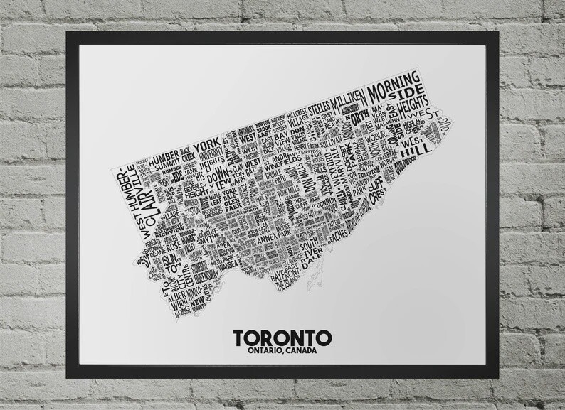 Toronto Neighbourhood Map
