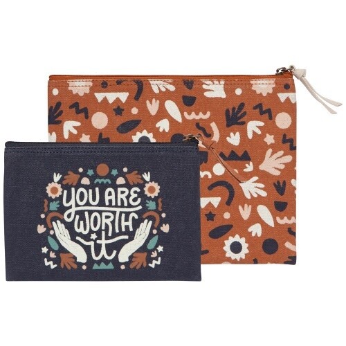 Zipper Pouch Set of 2