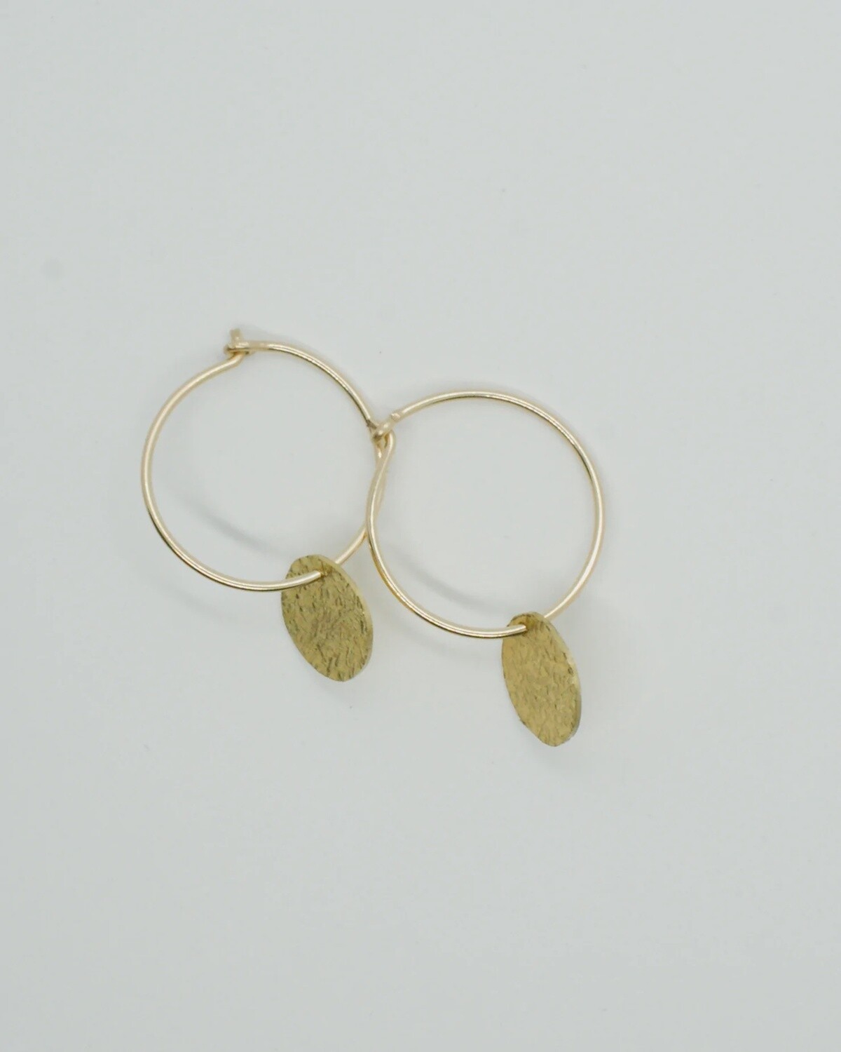 Round Hoops with Brass Discs