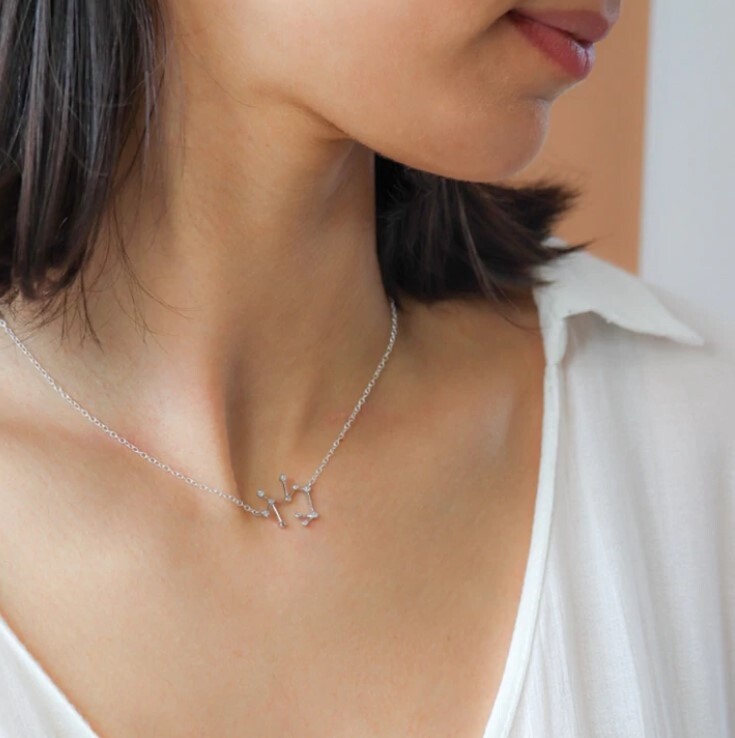 GOLD FILLED CONSTELLATION ZODIAC NECKLACE