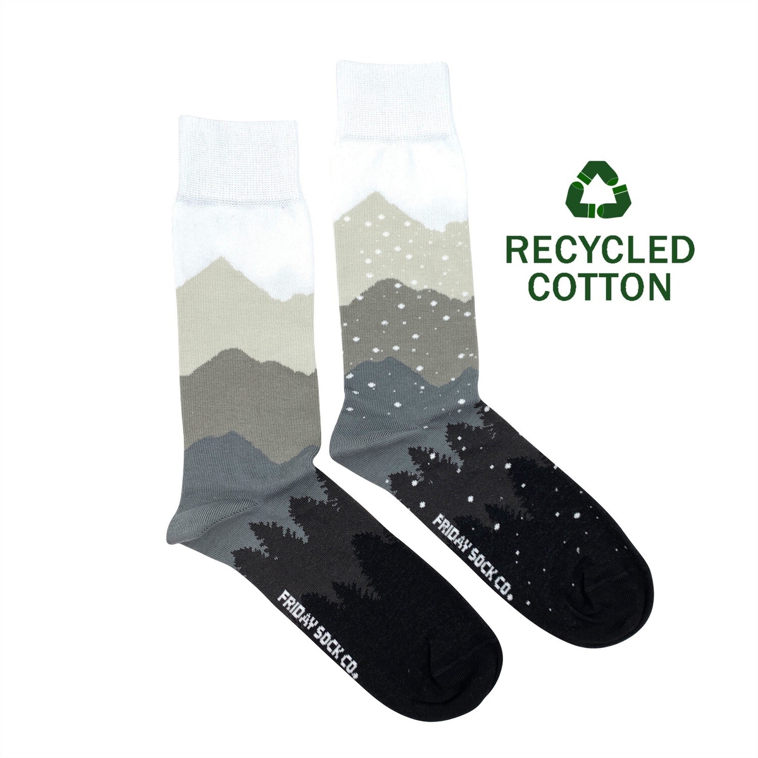 Men&#39;s Recycled Cotton Mountain &amp; Snow Socks