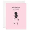 Love Yo-Self Birthday card