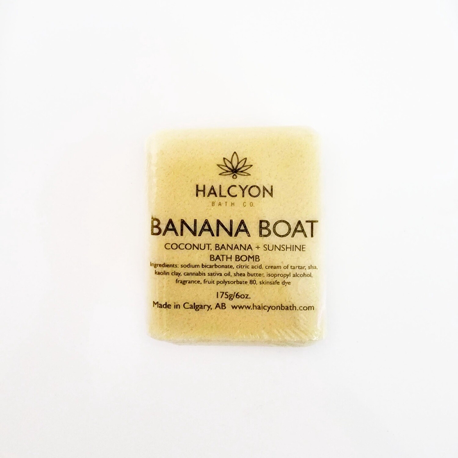 Banana Boat Bath Bomb
