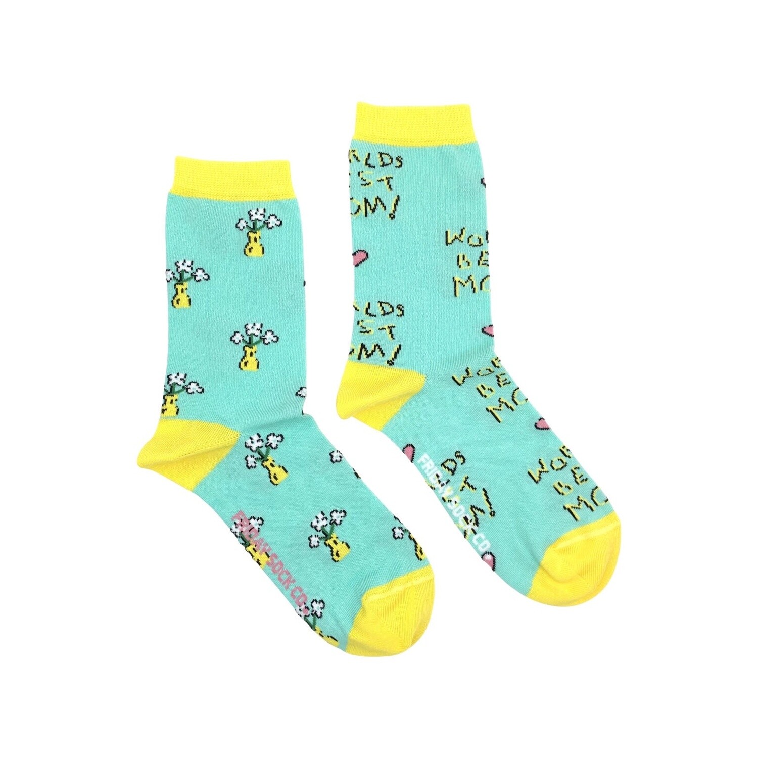 Women&#39;s World&#39;s Best Mom Socks | Plantable Seed Paper