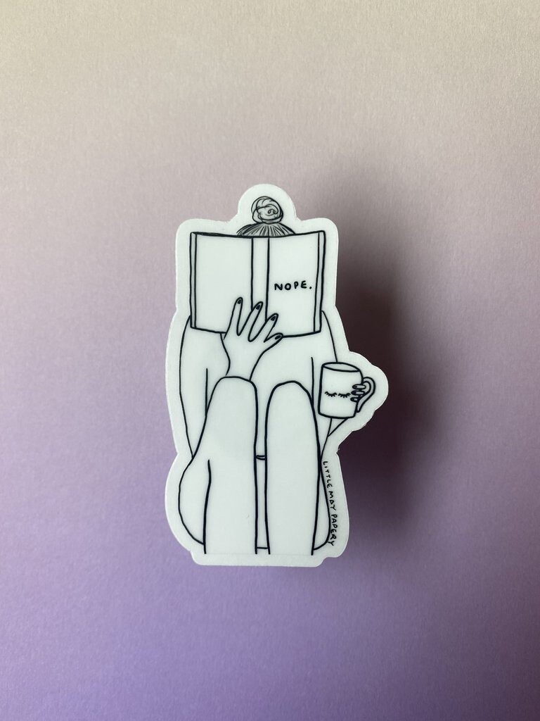 Nope Vinyl Sticker