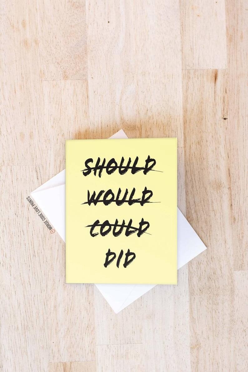 Should | Could | Would | Did