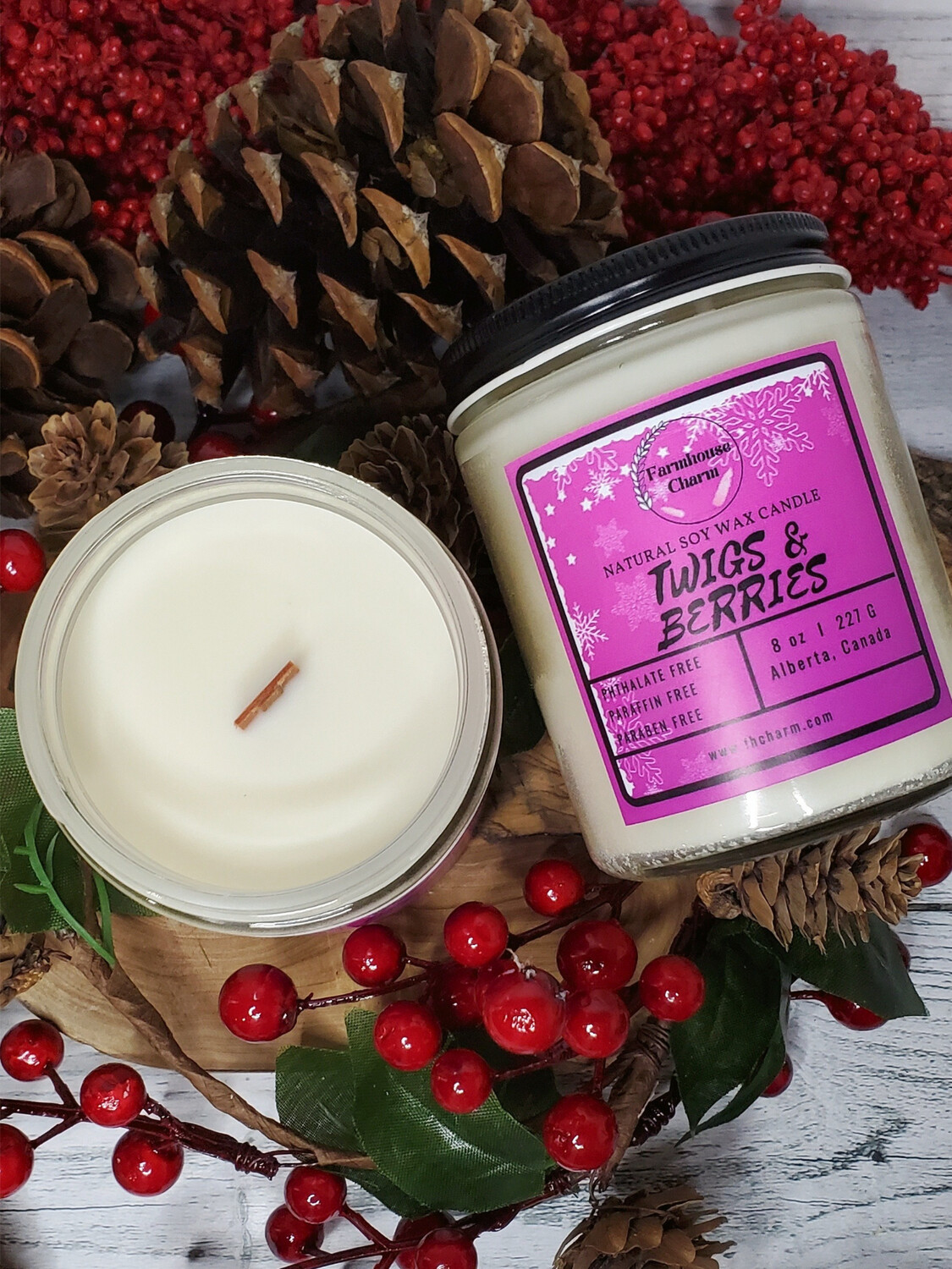 Twigs &amp; Berries Candle