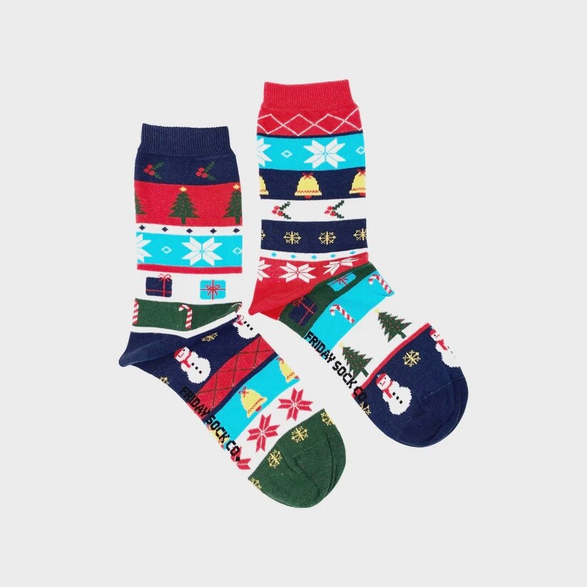 Women&#39;s Ugly Christmas Sweater Socks