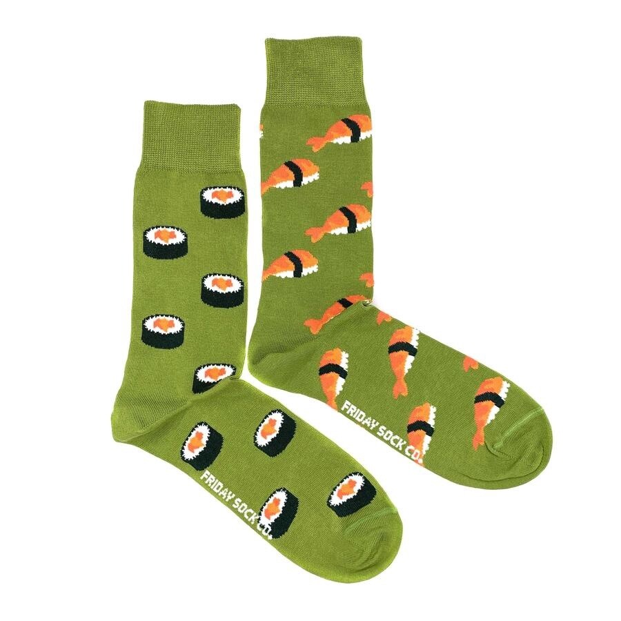 Men&#39;s Green Sushi Socks