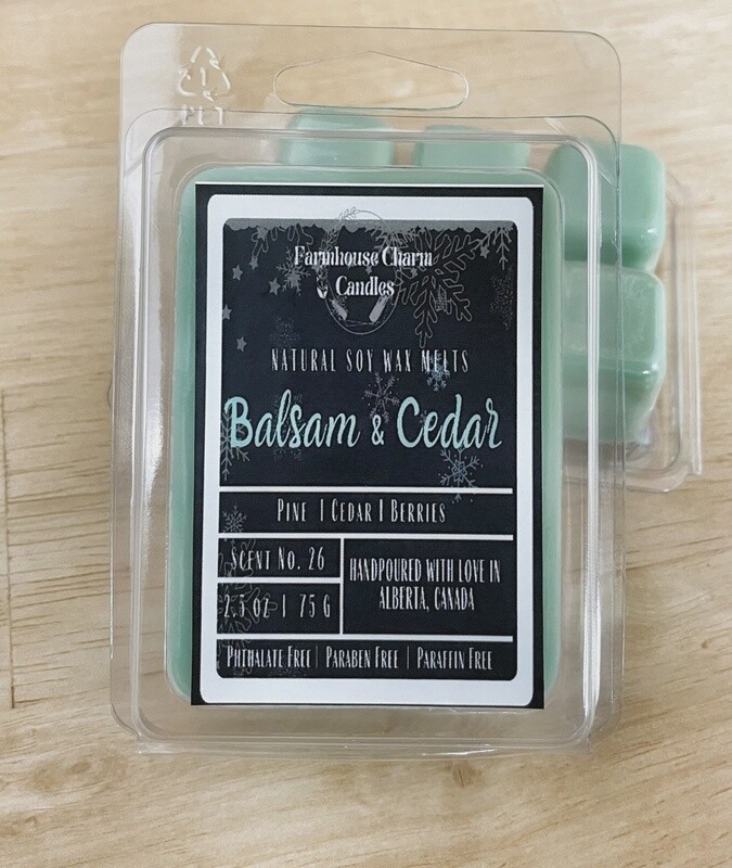 Balsam &amp; Cedar Soy Wax Melts