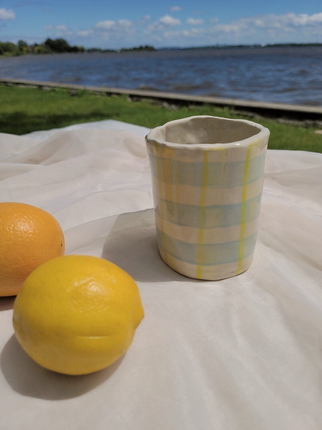 Checkered Vase