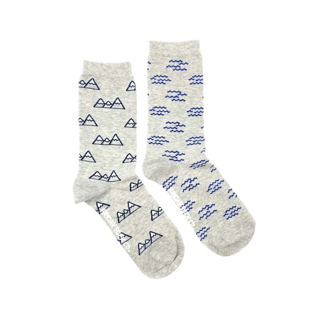 Men&#39;s Mountain &amp; Wave Socks