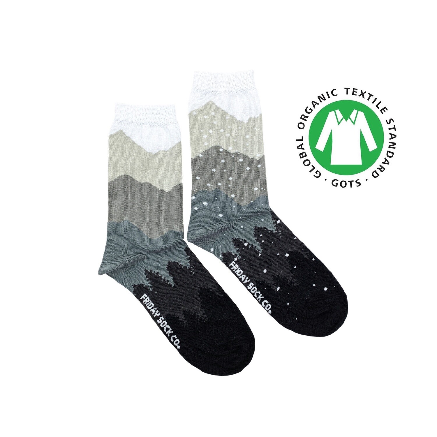 Women&#39;s Organic Cotton Mountain &amp; Snow Socks