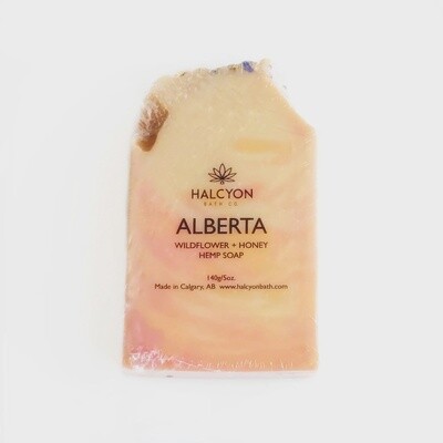 Alberta - Wildflower + Honey Hemp Soap