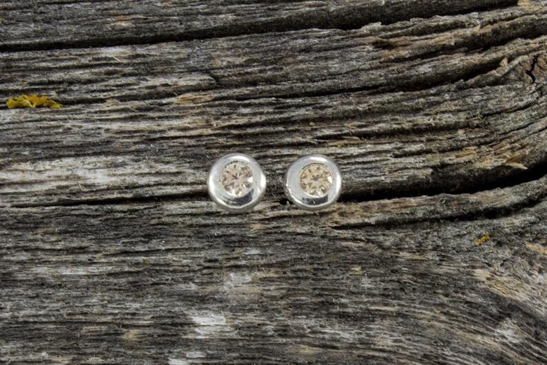 River Gem Studs