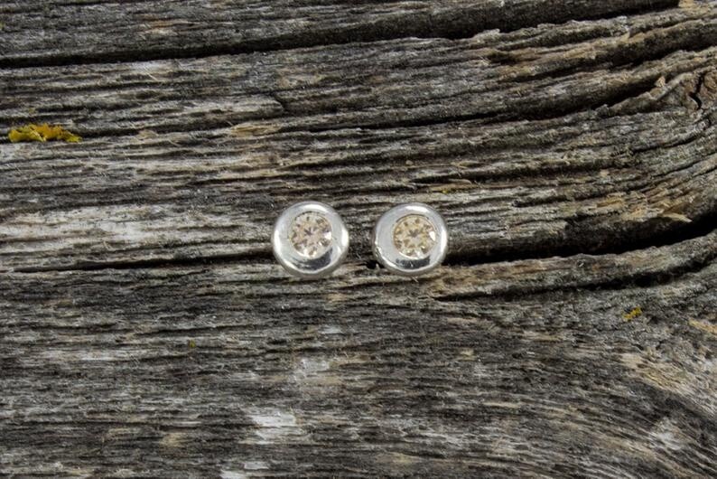 River Gem Studs