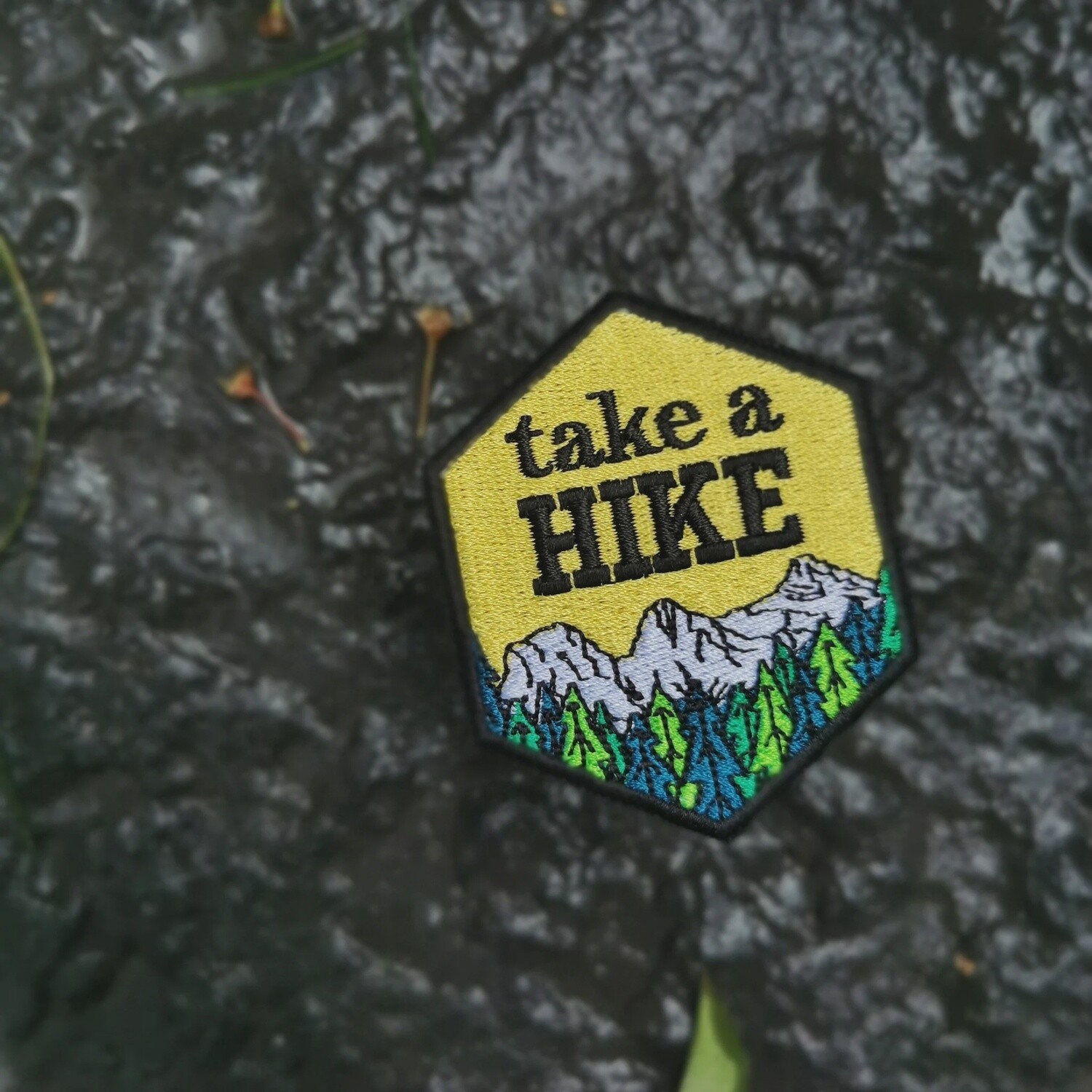 Take a Hike (Yellow) | Embroidered Patch