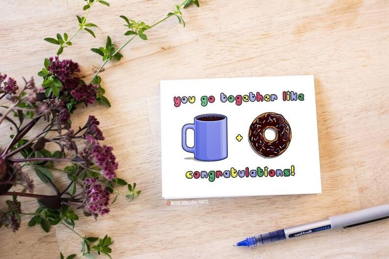 You Go Together Like Coffee + Donuts (Wedding/Engagement)