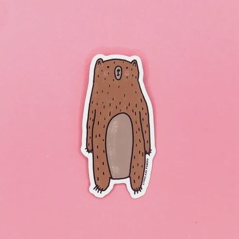 Bear Vinyl Sticker