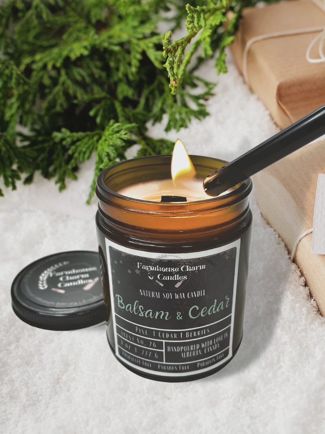 Balsam &amp; Cedar Candle