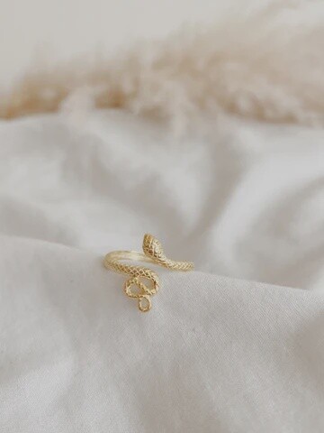 Gold Snake Ring