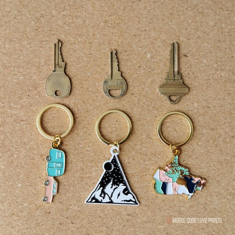 Enamel Keychain