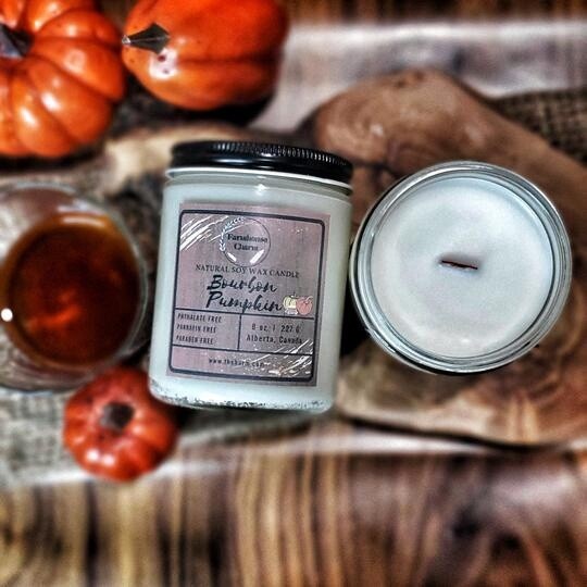 Bourbon &amp; Pumpkin Candle