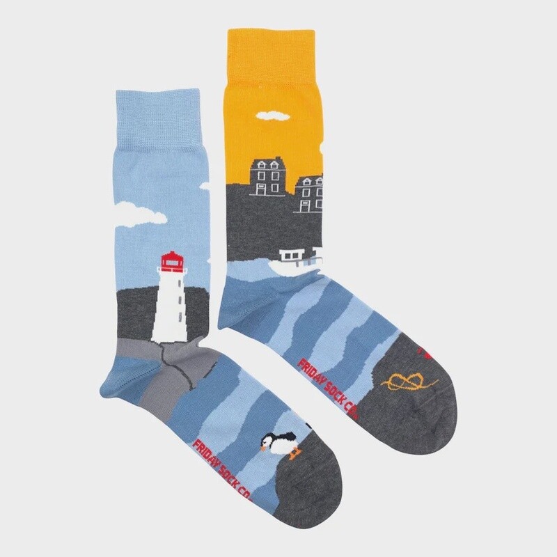 Men&#39;s East Coast Canadian Landscape Socks