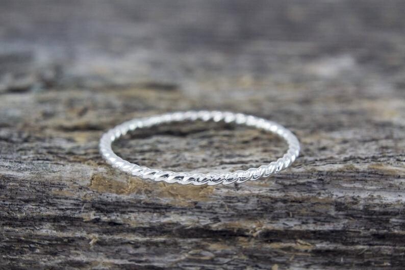 Silver River (Rope) Ring