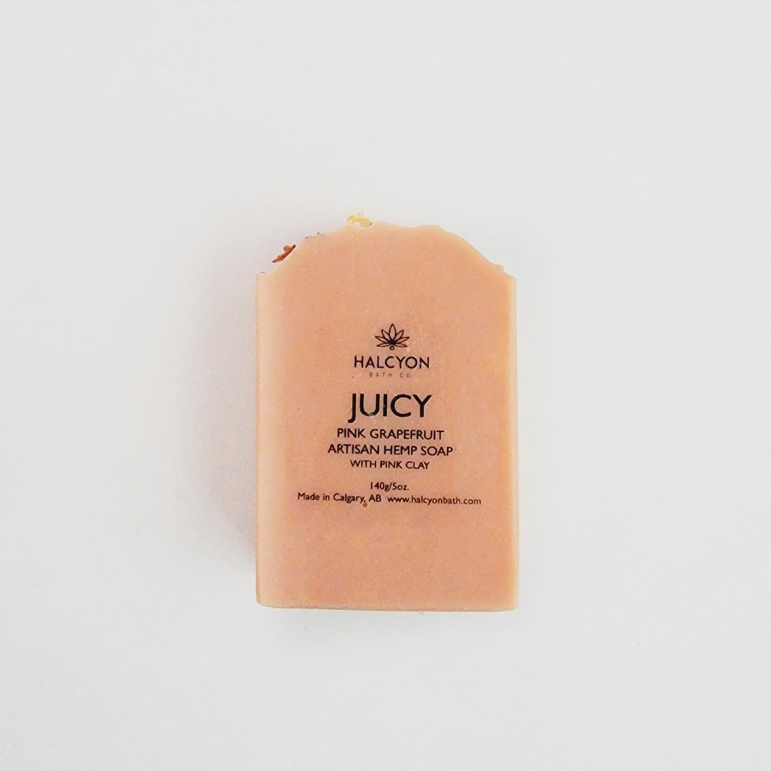 Juicy Pink Grapefruit Hemp Soap