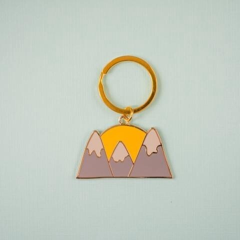 Rocky Mountain Keychain