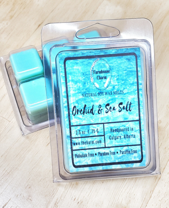 Orchid &amp; Sea Salt Wax Melts