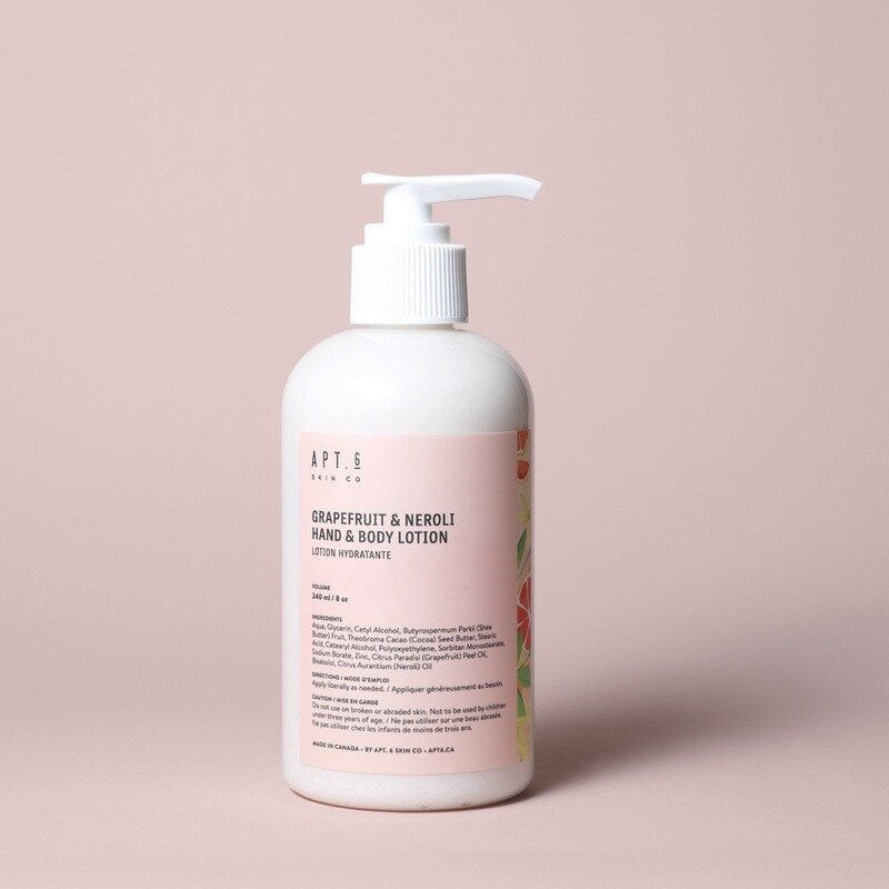 Grapefruit &amp; Neroli Hand &amp; Body Lotion