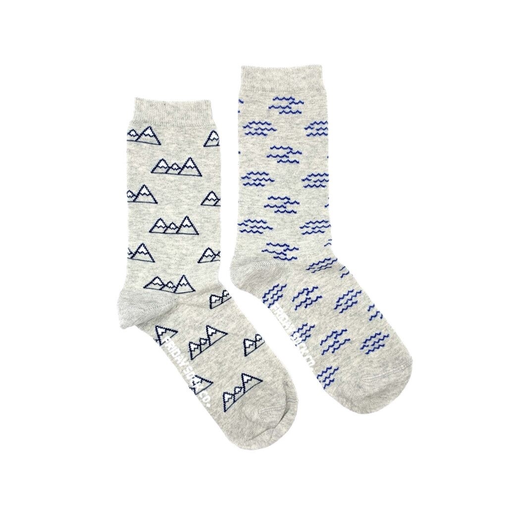 Women&#39;s Mountain &amp; Wave Socks