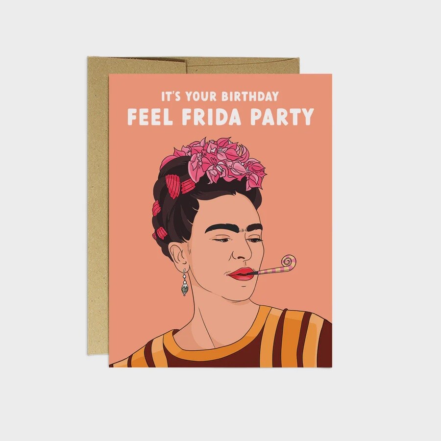 Frida Party Birthday Card