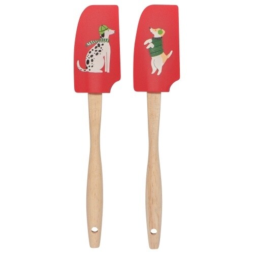Spatula Mini Set/2 Yule Dogs