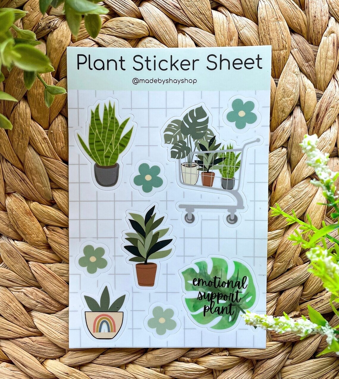 Plant Sticker Sheet