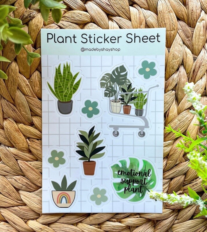 Plant Sticker Sheet