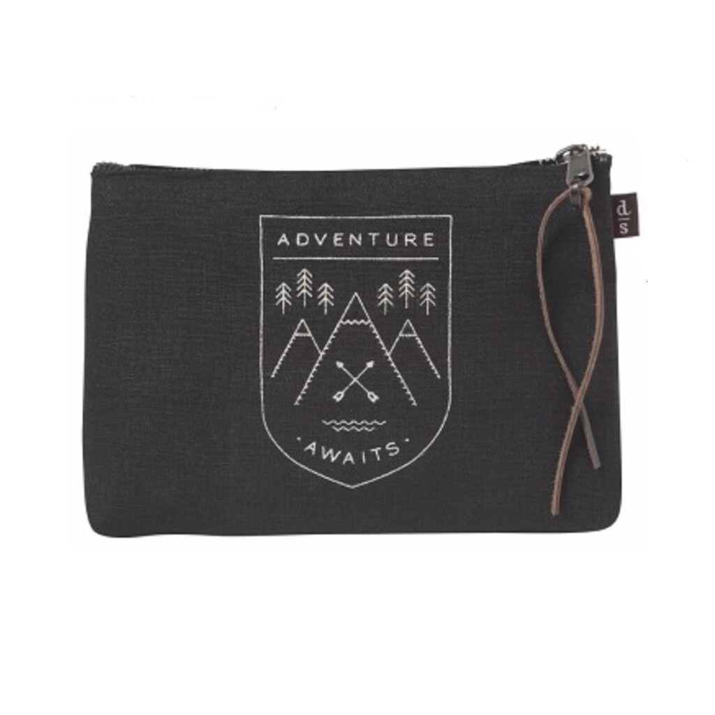 Adventure Awaits Small Cosmetic Bag